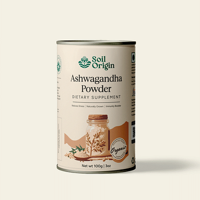 Soil Origin Ashwagandha Powder, 100 gm image