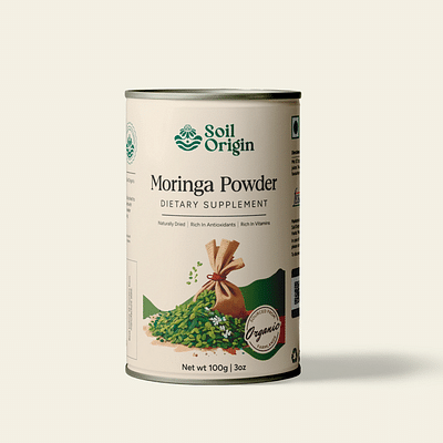 Soil Origin Moringa Powder, 100 gm image