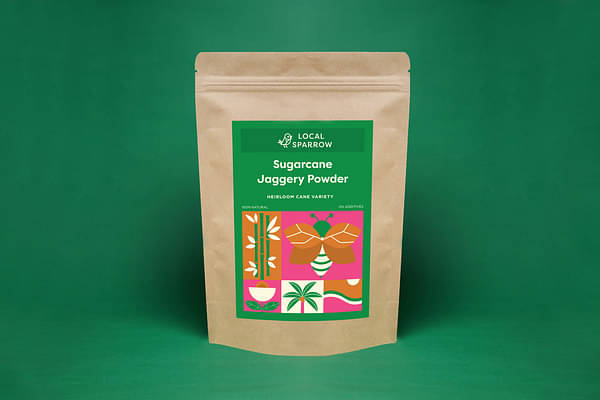 Sugarcane Jaggery Powder |1 kg|No Sulphates |100% Natural image