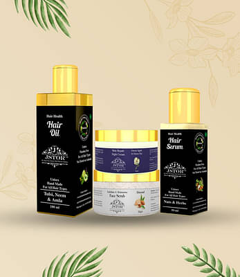Sunday Lessons | Skin & Hair Care Phthalates Silicon Mineral Oil Paraben Free Combo Buy 3 Get 1 Free- Hair Oil Free image