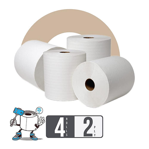 Super Soft Toilet Paper Tissue Roll 2 Ply image