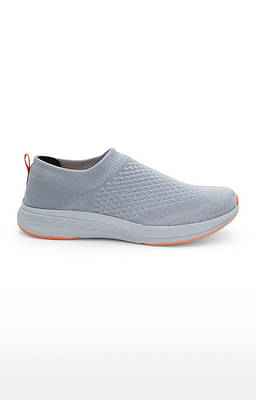 SwiftStep-Men's Activewear Grey Slip-on Casuals Shoes image