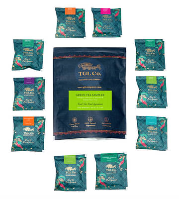 TGL Co. Green Tea Sampler Pack 10 Tea Bags image