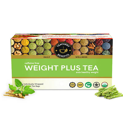 Teacurry Weight Gain Tea (1 Month Pack | 30 Tea Bags) image