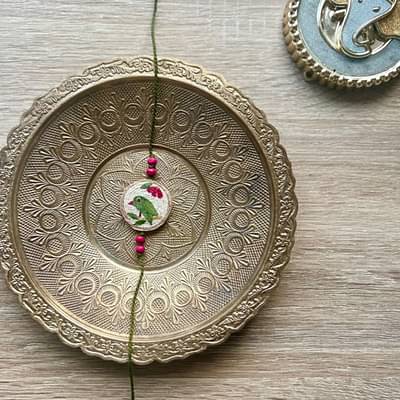 The Good Route Lovebird Rakhi image