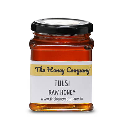 The Honey Company Tulsi Raw Honey 350g image