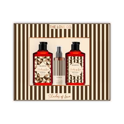 The Love Co Shades Of Love Gift Set With Shower Gel, Body Lotion And Body Mist | Pack Of 3 image