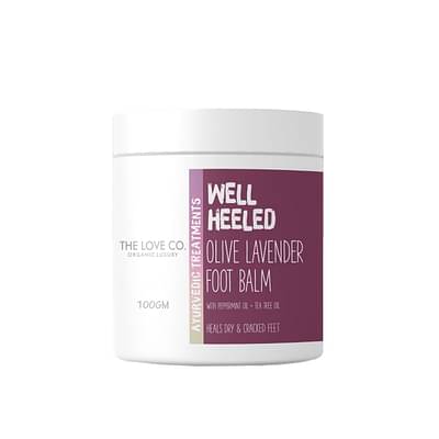 The Love Co Well Heeled Olive Lavender Foot Balm 100Gm image