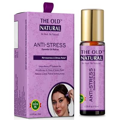 The Old Natural Anti Stress Roll On For Instant Relief From Stress, Anxiety, Tension 10Ml image