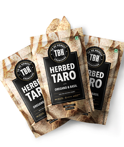 To Be honest Herbed Taro - Pack Of 3 image