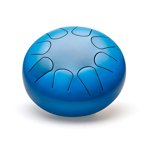 Tongue Drum-6.3 inches - Blue image