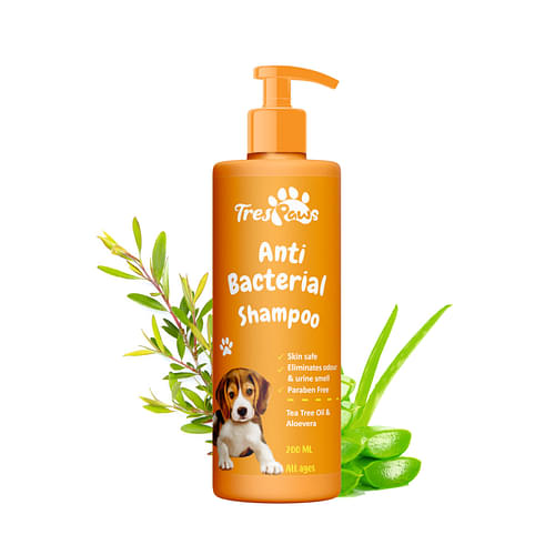 Trespaws Anti Bacterial Dog Shampoo 200Ml image