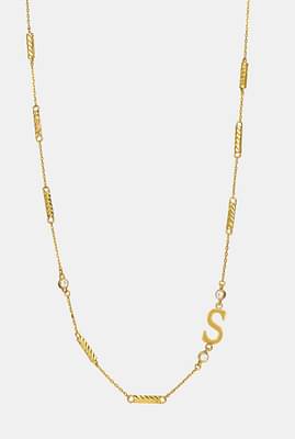 Trisu Hope Neckpiece - 18In / 18K Gold Vermeil Sterling Silver / S image