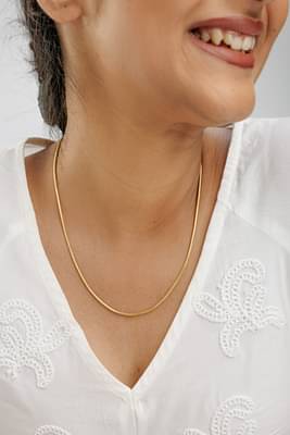 Trisu Strength Chain -18In / 18K Gold Vermeil image