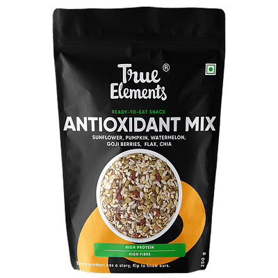 True Elements Antioxidant Mix, Roasted Sunflower, Pumpkin, Flax, Watermelon, Chia Seeds and Goji Berries 250gm image