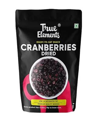 True Elements Cranberries Dried 125gm image