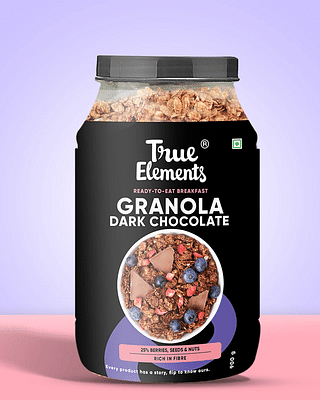 True Elements Dark Chocolate Granola 900Gm image