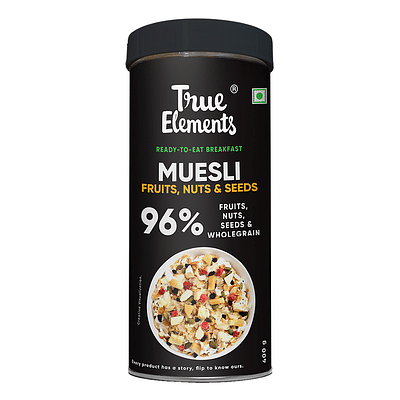 True Elements Muesli Fruit & Nut 400Gm image