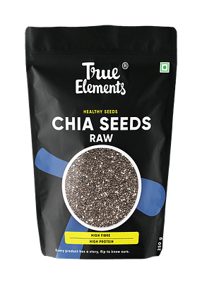 True Elements Raw Chia Seeds 250 gm Pouch image