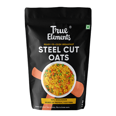 True Elements Steel Cut Oats 1.5Kg image