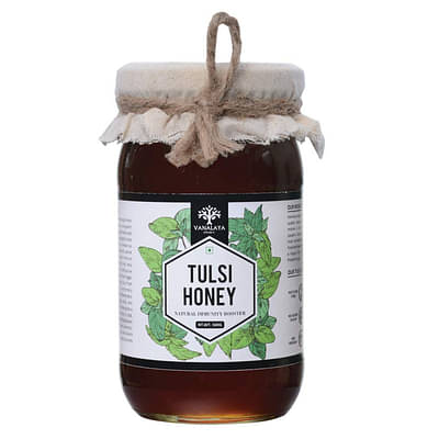 Tulsi Honey Infused with Tulsi Extract Immunity Booster Pure & Natural 500gm image