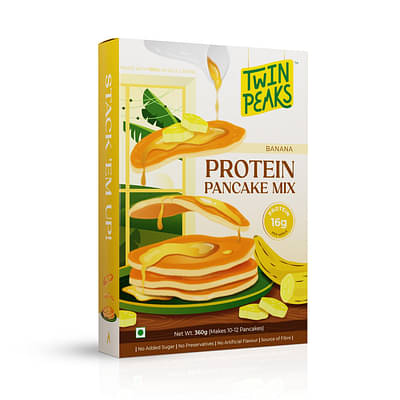 Twin Peaks Protein Pancakes - Banana image