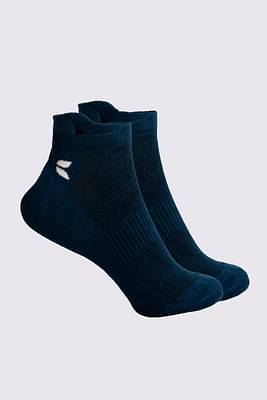 Unisex Ankle Bamboo Socks - 2 Pairs Navy Blue (Pack of 2) image