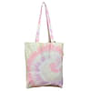 Upcycled Pink Tie-Dye Tote Bag