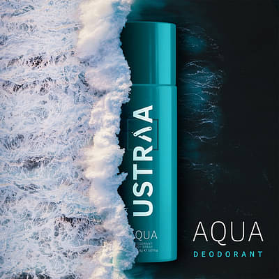Ustraa Aqua Deodorant Body Spray (150 Ml) image