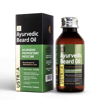 Ustraa-Ayurvedic-Beard-Growth-Oil-100Ml