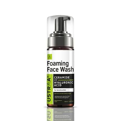 Ustraa Foaming Face Wash- For Sensitive Skin-150Ml image