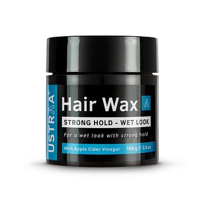 Ustraa Strong Hold Hair Wax - Wet Look - 100G image