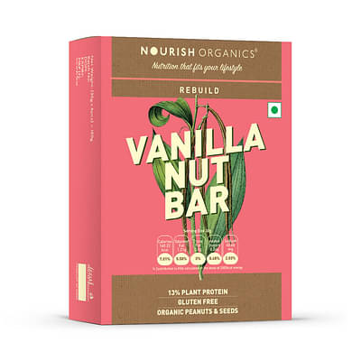 Vanilla Nut Bar, 30g (Pack of 6) image