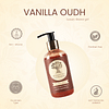 Vanilla Oudh Luxury Shower Gel | Liquid Shower Gel crafted with Natural Oils for Glowing Skin | Suitable for all skin types | Body Wash for Women & Men | 200 ml