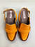 Vegan Yellow Solid/Plain Mia Block Heels