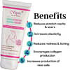 Vigini Natural Actives Erase Stretch Marks & Scars Removal Cream with Bio Oils & Shea Body Butter (100 Gm)