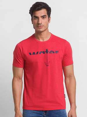 Water T-shirt ( Recycled Plastic + Cotton Blend) image