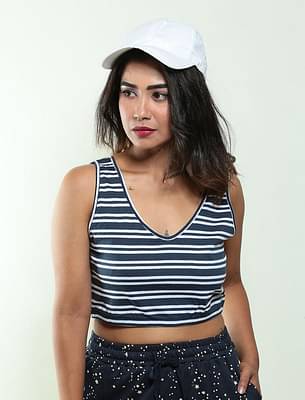 Wear Equal Nautical Crop Top image