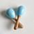 Wooden Maracas Set - Blue