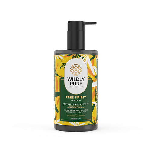 Wildly Pure Free Spirit Curly Hair Shampoo Hydration (300Ml) image