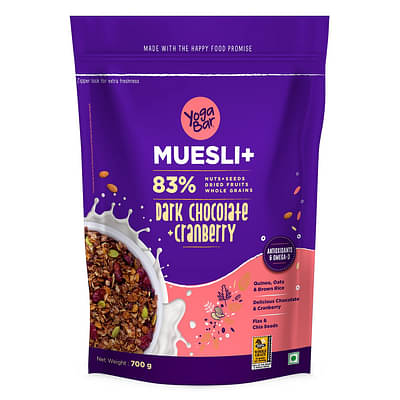 Yogabar Dark Chocolate Muesli (700Gm) image