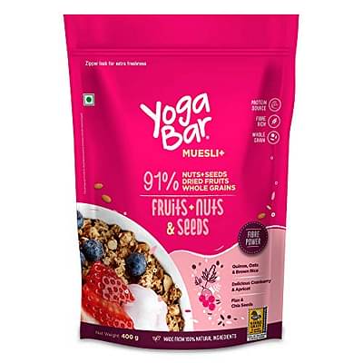 Yogabar Fruit And Nut Muesli (400Gm) image