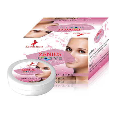 Zenius Under-Eye Cream for Dark Circles, Wrinkles, Puffy Eyes image