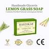 Hasthkar Handmades Glycerine Natural Lemon Grass Soap Bathing Bar, For Skin Nourishing & Moisturization, Clear Pimples & Acne Ideal For All Skin Types 125gm Men & Women Pack of 3