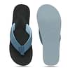 Chupps Men's Wyld Solid Uro Foam Comfort Flip Flop -Recycled Materials PIRATE BLACK