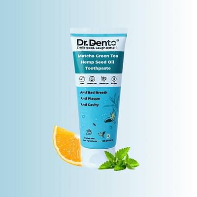 Dr.Dento Matcha Green Tea Toothpaste 125G image