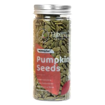 Flyberry Gourmet Pumpkin Seeds, 150G |Rich In Zinc & Magnesium image