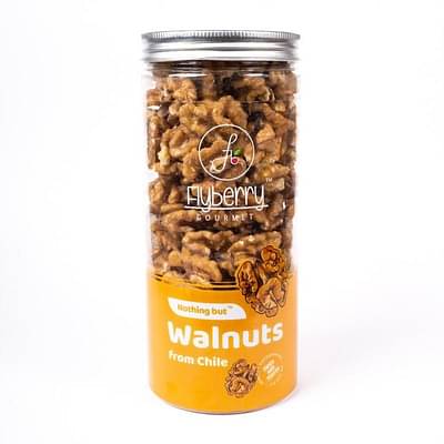 Flyberry Gourmet Premium Walnuts, 400G | 100% Natural | Imported From Chile | High In Omega3 And Antioxidants image