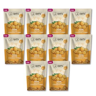 Flyberry Gourmet Chickpea Crisps 500G(Pack Of 10, 50G Each) image