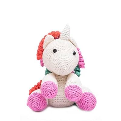 Happy Threads | Spectral Unicorn | 16 Cms | Super Sweet | Soft Toy | Best For All Ages | Gifting image